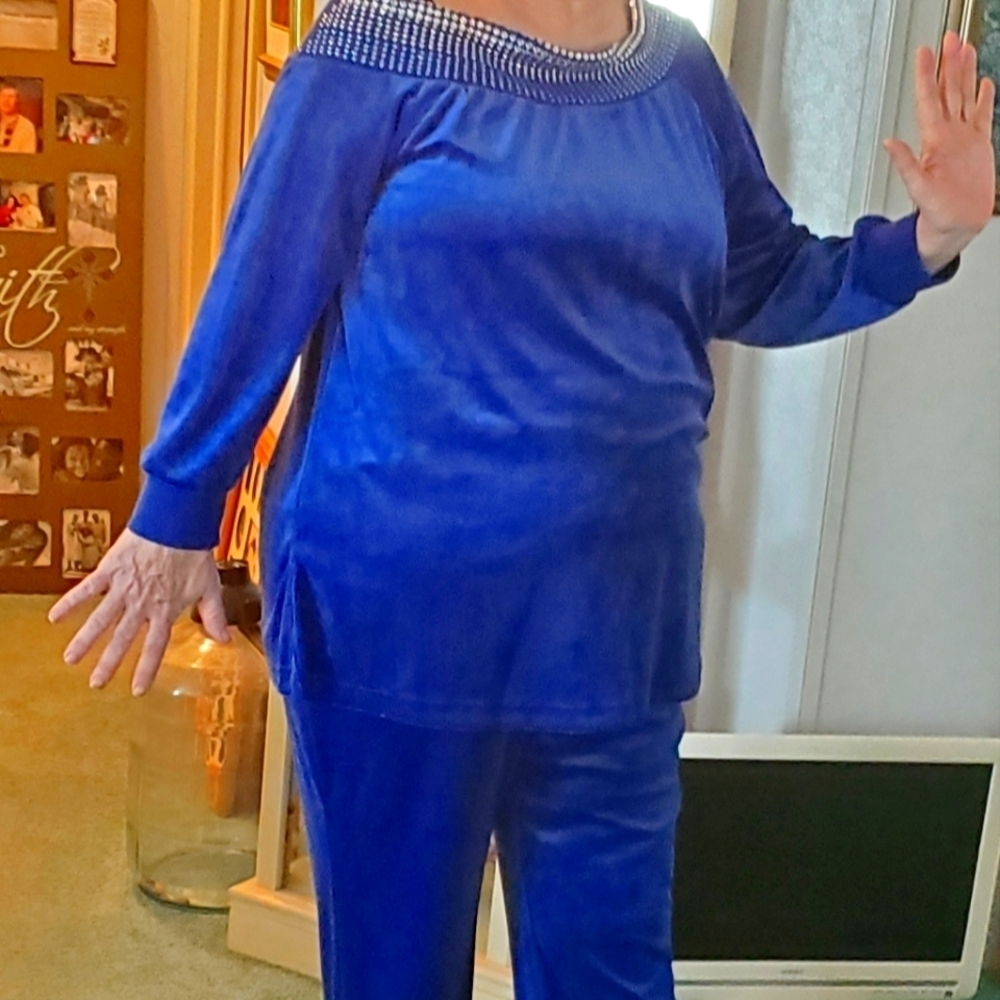 Blue Sapphire Pant set
